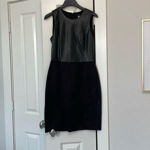 Banana Republic leather dress